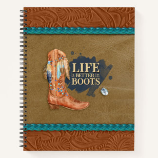 Het leven is beter in Boots Notitieboek