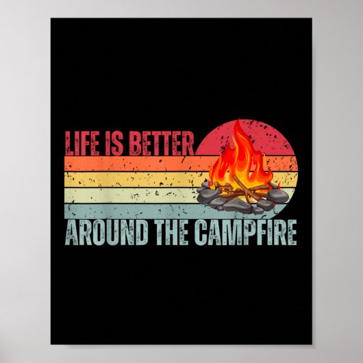 Het leven is beter in Camper C. Poster (Voorkant)