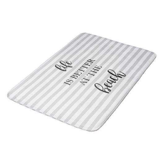 Het leven is beter in de band badmat (Gekanteld)