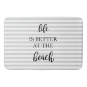 Het leven is beter in de band badmat (Voorkant)