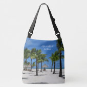 Het leven is beter in de Beach Canvas tas (Voorkant)