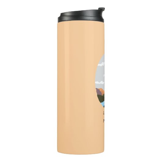 Het leven is beter in de berg thermosbeker (Gedraaid links)