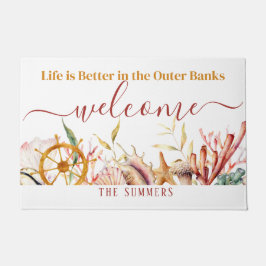 Het leven is beter in de buitenbanken, WELCOME Deurmat