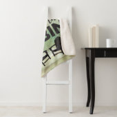 Het leven is beter in de hut Sherpa Blanket Deken (In situ)