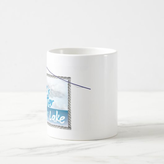 Het leven is beter in de mok van de meerkoffie (Center)