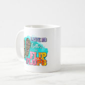 Het leven is beter in de Mok van Teenslippers (Voorkant links)