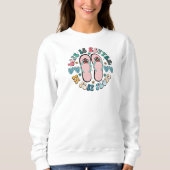 Het leven is beter in de Shirt van Teenslippers (Voorkant)