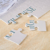Het leven is beter in de strand en oceaan legpuzzel (Zijkant)
