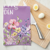 Het leven is beter in de tuin theedoek (Quarter Fold)