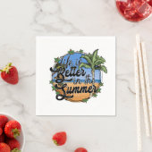 Het leven is beter in de zomer papieren servet (Insitu)