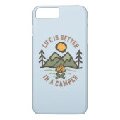 Het leven is beter in een Camper Case-Mate iPhone Case (Achterkant)