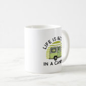 Het leven is beter in een Camper Koffiemok (Voorkant rechts)