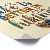 Het leven is beter in hakken, Boots Poste Poster (Hoek)