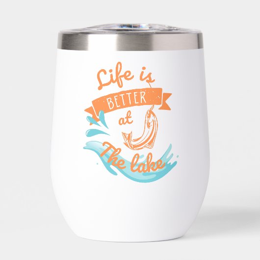 het leven is beter in het meer (Voorkant)