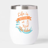 het leven is beter in het meer (Achterkant)