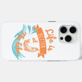 het leven is beter in het meer Case-Mate iPhone case (Achterkant (horizontaal))