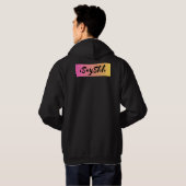 het leven is beter in het meer hoodie (Achterkant volledig)
