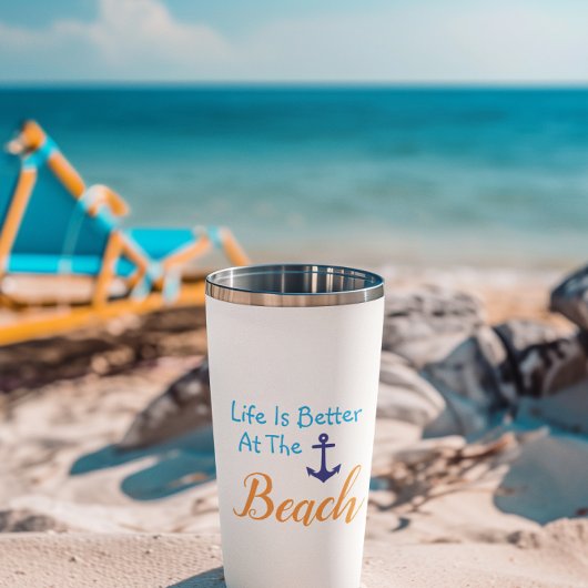 Het leven is beter in het strand