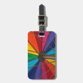 Het leven is beter in het strand! bagagelabel (Voorkant verticaal)