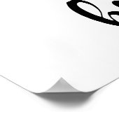 Het leven is beter in het strand Poster (Hoek)