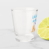Het leven is beter in het strand shot glas (Links)