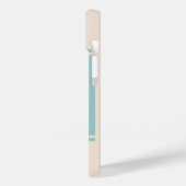 Het leven is beter in het strand Turquoise Sand Case-Mate iPhone Case (Achterkant / Links)