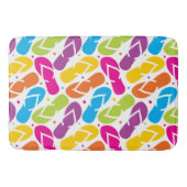 Het leven is beter in het Teenslipper Patroon Badmat (Voorkant)