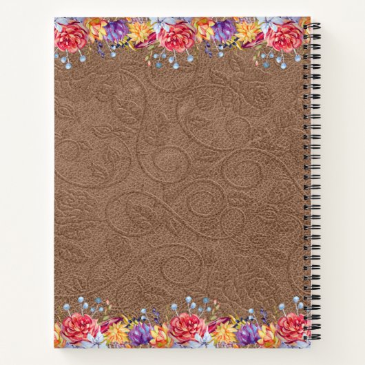 Het leven is beter in het zadel notitieboek (Achterkant)