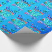 Het leven is beter in Teenslipper Cadeaupapier (Hoek)