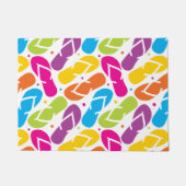 Het leven is beter in Teenslipper Deurmat (Voorkant)