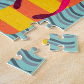 Het leven is beter in Teenslipper Legpuzzel (Zijkant)