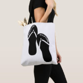Het leven is beter in Teenslipper Tote Bag (Dichtbij)
