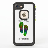 Het leven is beter in Teenslippers (Achterkant)