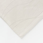 Het leven is beter in Teenslippers Fleece Deken (Hoek)