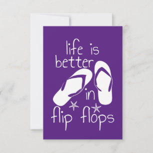 Het Leven Is Beter In Teenslippers   Kaart