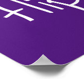 Het leven is beter in teenslippers poster (Hoek)