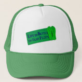 Het leven is beter in Teenslippers Trucker Pet (Voorkant)