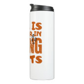 Het leven is beter in wandelschoenen thermosbeker (Geroteerd rechts)