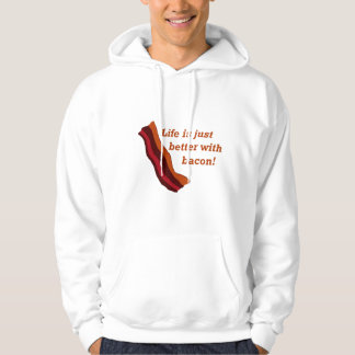 Het leven is beter met Bacon Hoodie