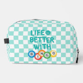 Het leven is beter met bingo toilettasje (Voorkant)