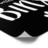 Het leven is beter met Binx Dog Name Gift Shirt Poster (Hoek)