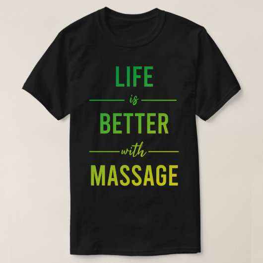Het leven is beter met bloedbad 10 t-shirt (Design voorkant)