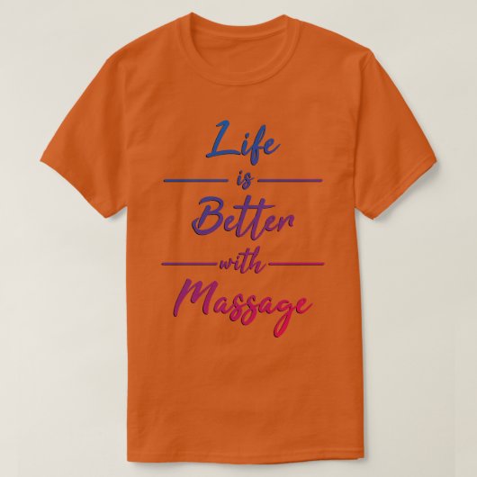 Het leven is beter met bloedbad 19 t-shirt (Design voorkant)