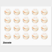 Het leven is beter met Boho Vibes - Boho Ronde Sticker (Vel)