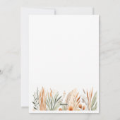 Het leven is beter met Boho Vibes - w / schrijfrui Feestdagenkaart (Achterkant)