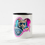 Het leven is beter met Cats Mok Wrap Cat Lovers Mo (Center)