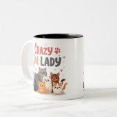 Het leven is beter met Cats Mok Wrap Cat Lovers Mo (Voorkant links)