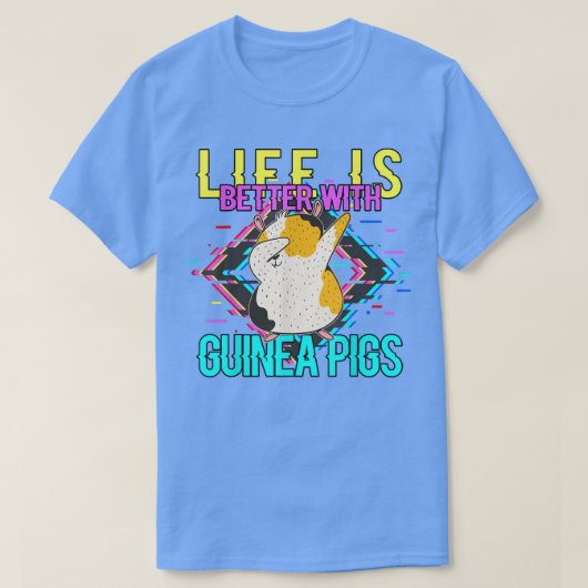 Het leven is beter met cavia's3934 t-shirt (Design voorkant)