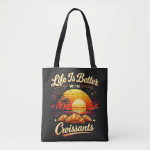 Het Leven Is Beter Met Croissants