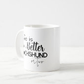 Het leven is beter met Dachshunds Best Friends Fot Koffiemok (Voorkant links)